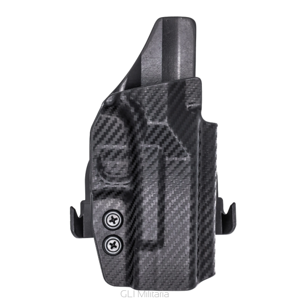 Kabura zewnętrzna prawa do pistoletu IWI Masada Slim OR, RH OWB kydex, kolor: carbon