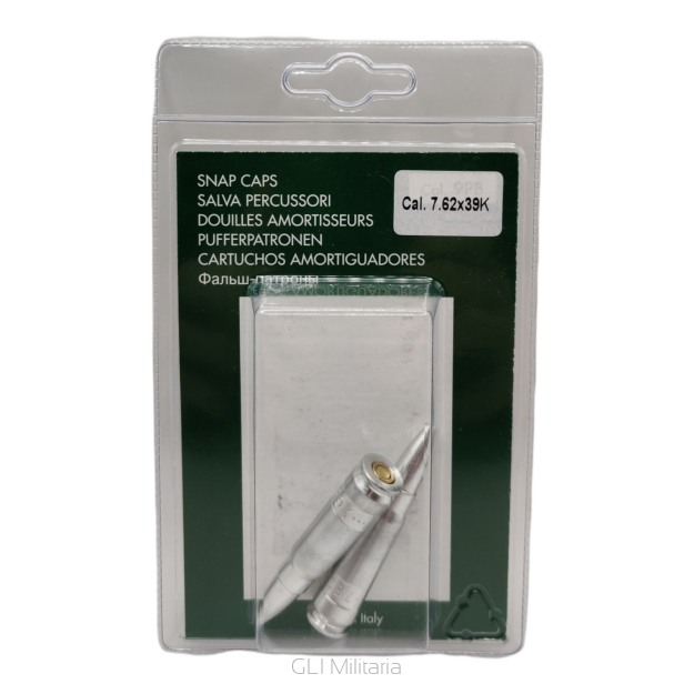 Zbijak aluminiowy srebrny kal. 7,62x39mm - blister 2szt.